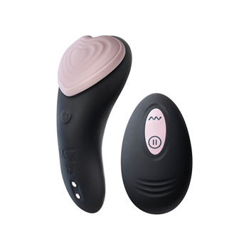 Heartbeat - Slipvibrator met afstandsbediening (Roze)